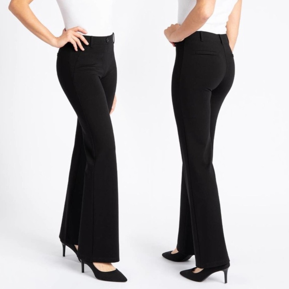 Betabrand Classic Dress Yoga Pants Boot-Cut - Picture 1 of 8